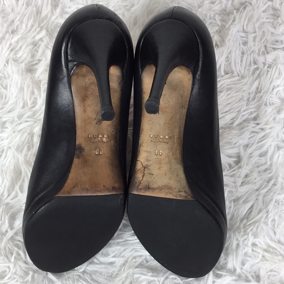 GUCCI HORSEBIT HEELS - Picture 7 of 15